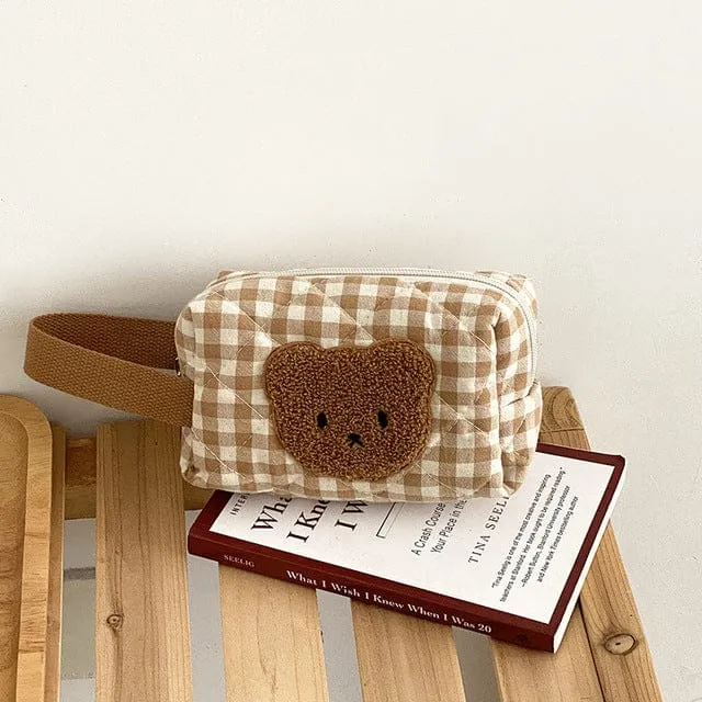 Cute Bear Cosmetic Bag Pouch