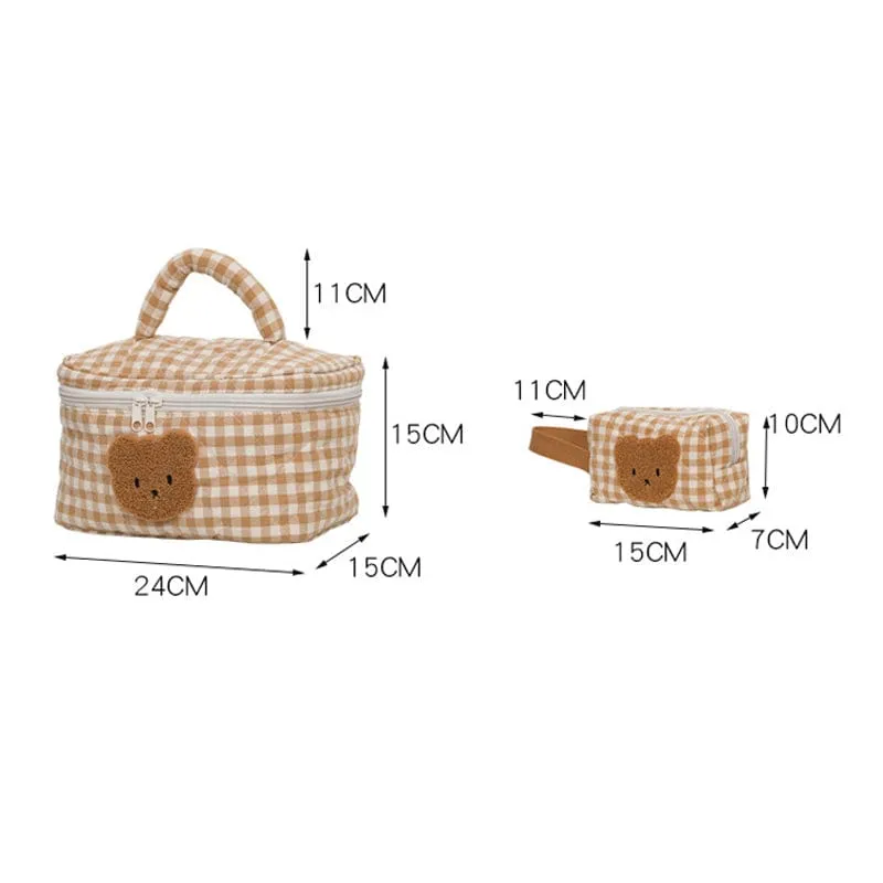 Cute Bear Cosmetic Bag Pouch