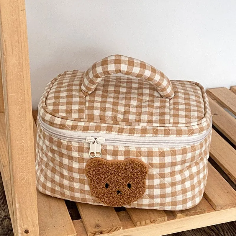 Cute Bear Cosmetic Bag Pouch