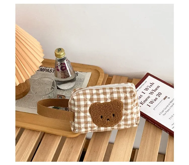 Cute Bear Cosmetic Bag Pouch