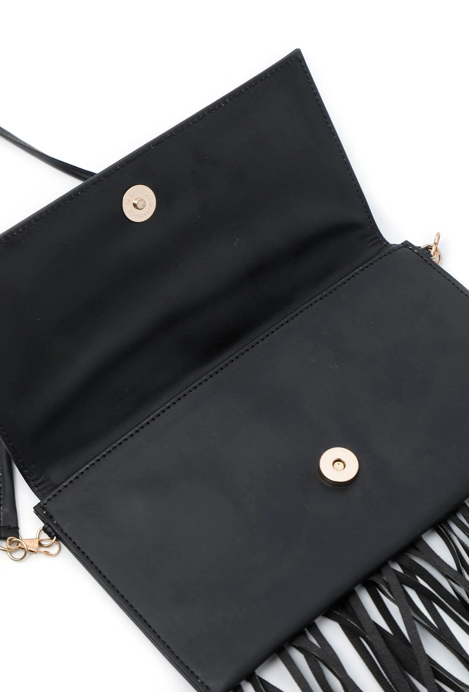 Davy's Squared Frill Crossbody Bag