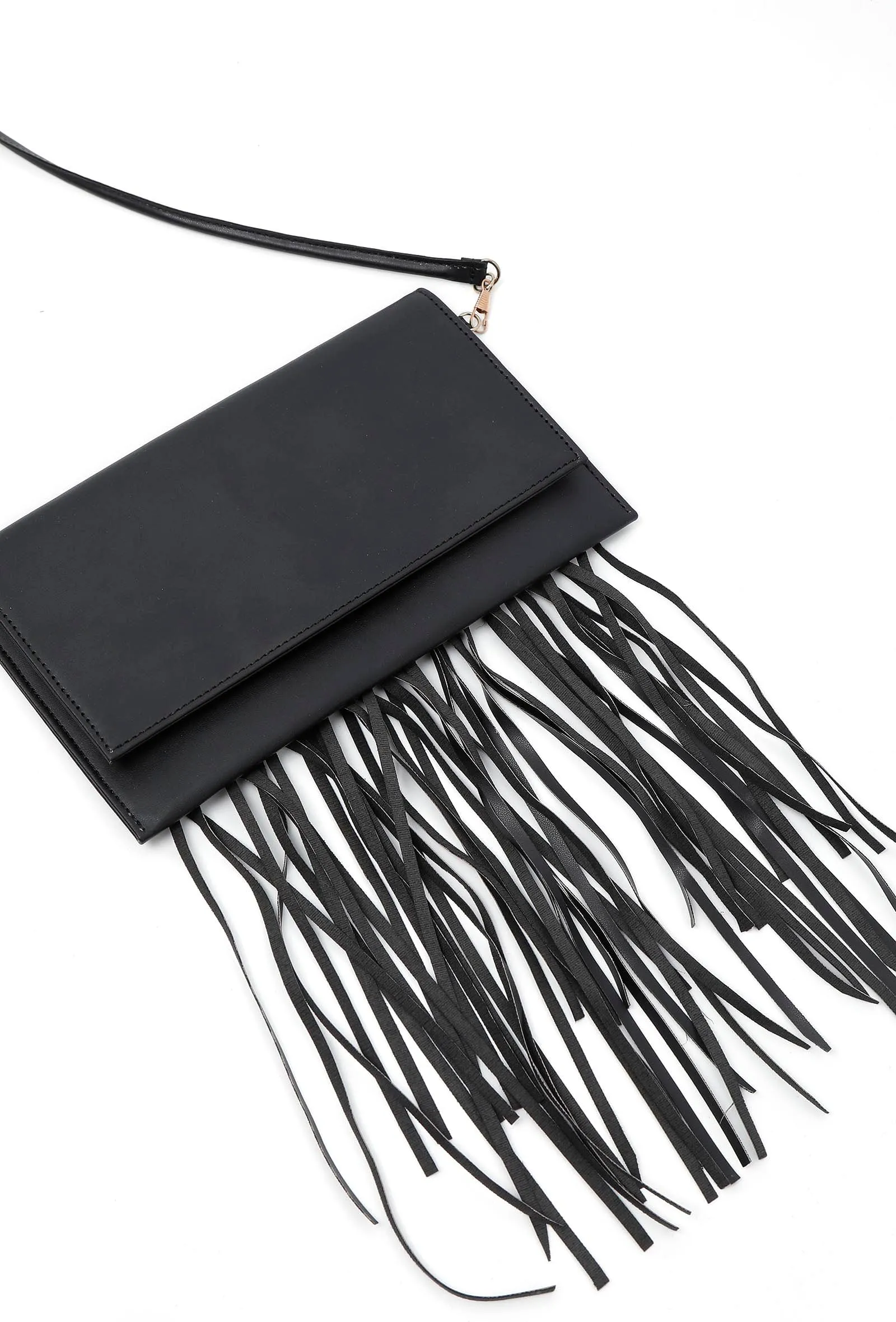 Davy's Squared Frill Crossbody Bag