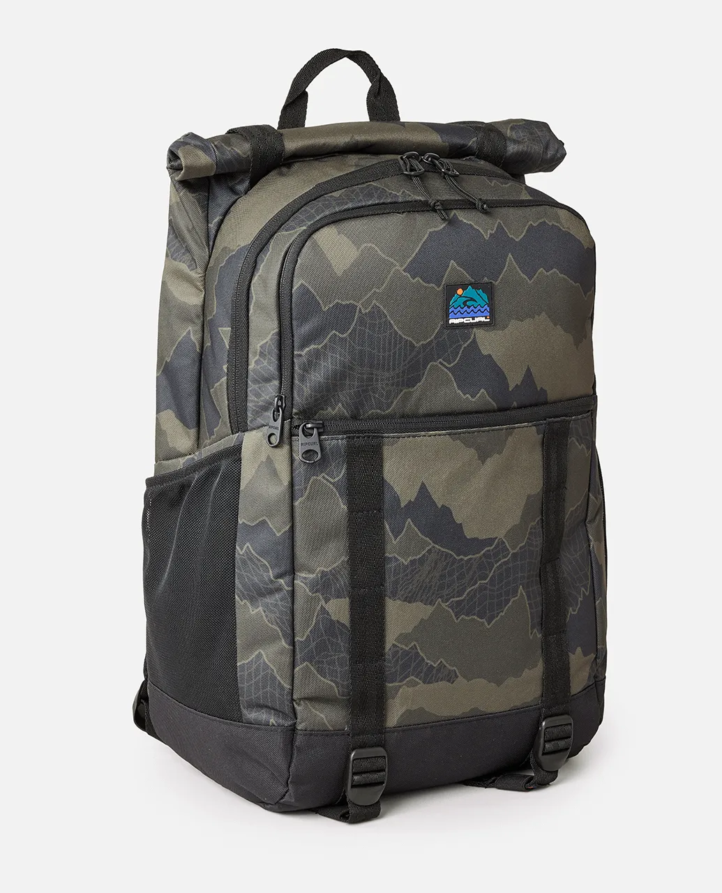 Dawn Patrol 30L Search Backpack in Black & Olive