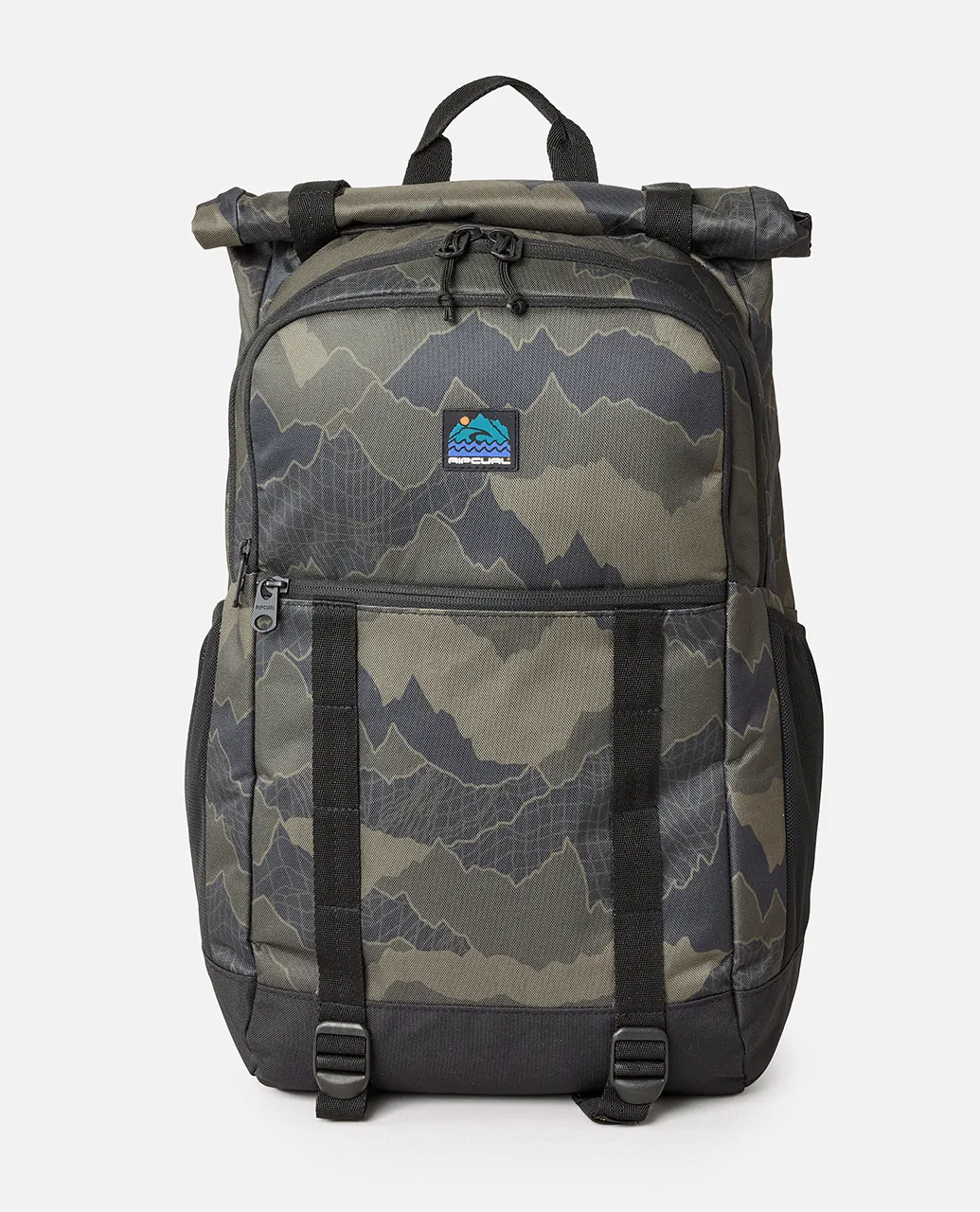 Dawn Patrol 30L Search Backpack in Black & Olive