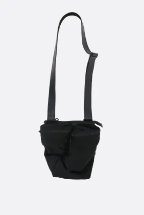 Delivery B Irregular mini nylon crossbody bag