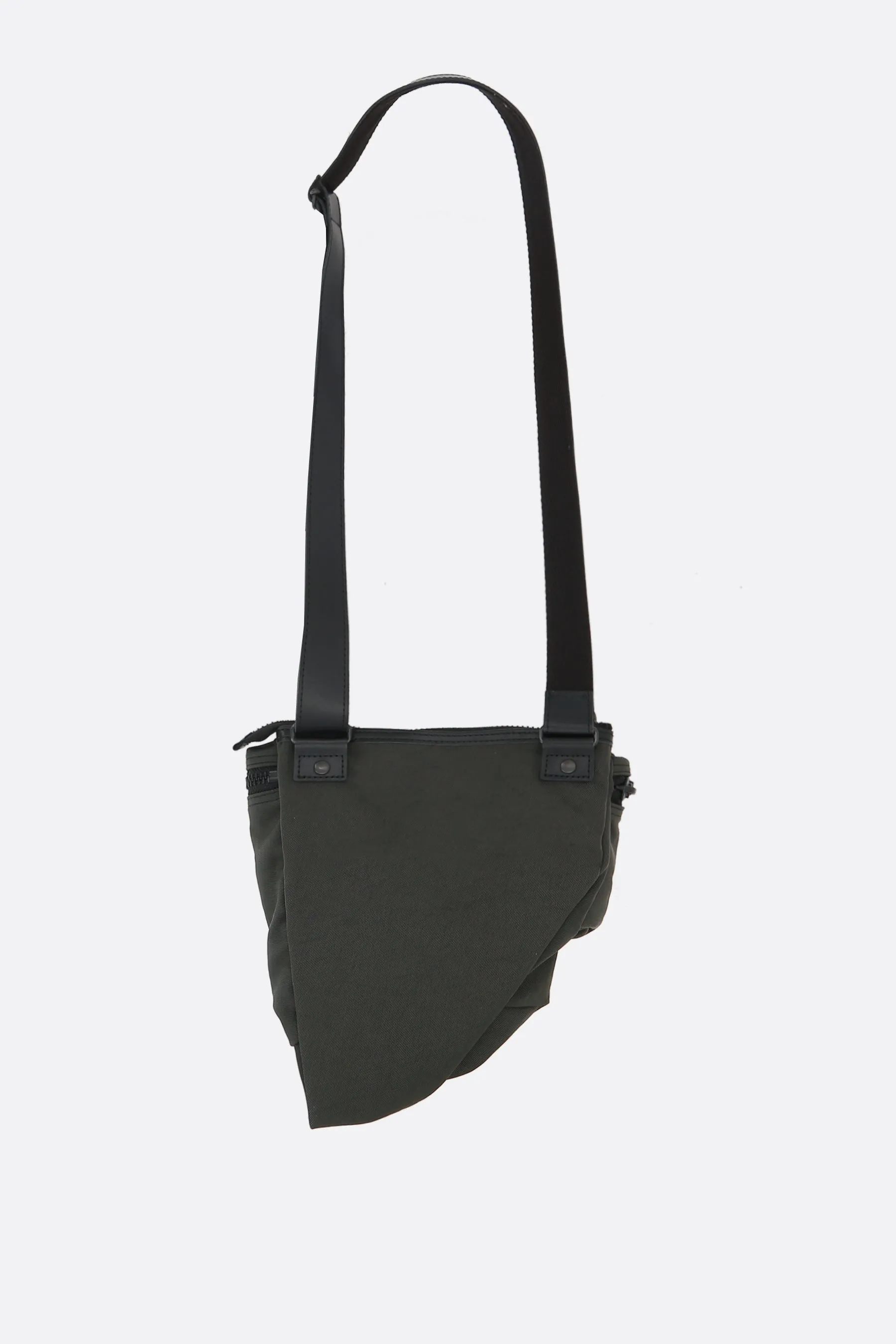 Delivery B Irregular mini nylon crossbody bag