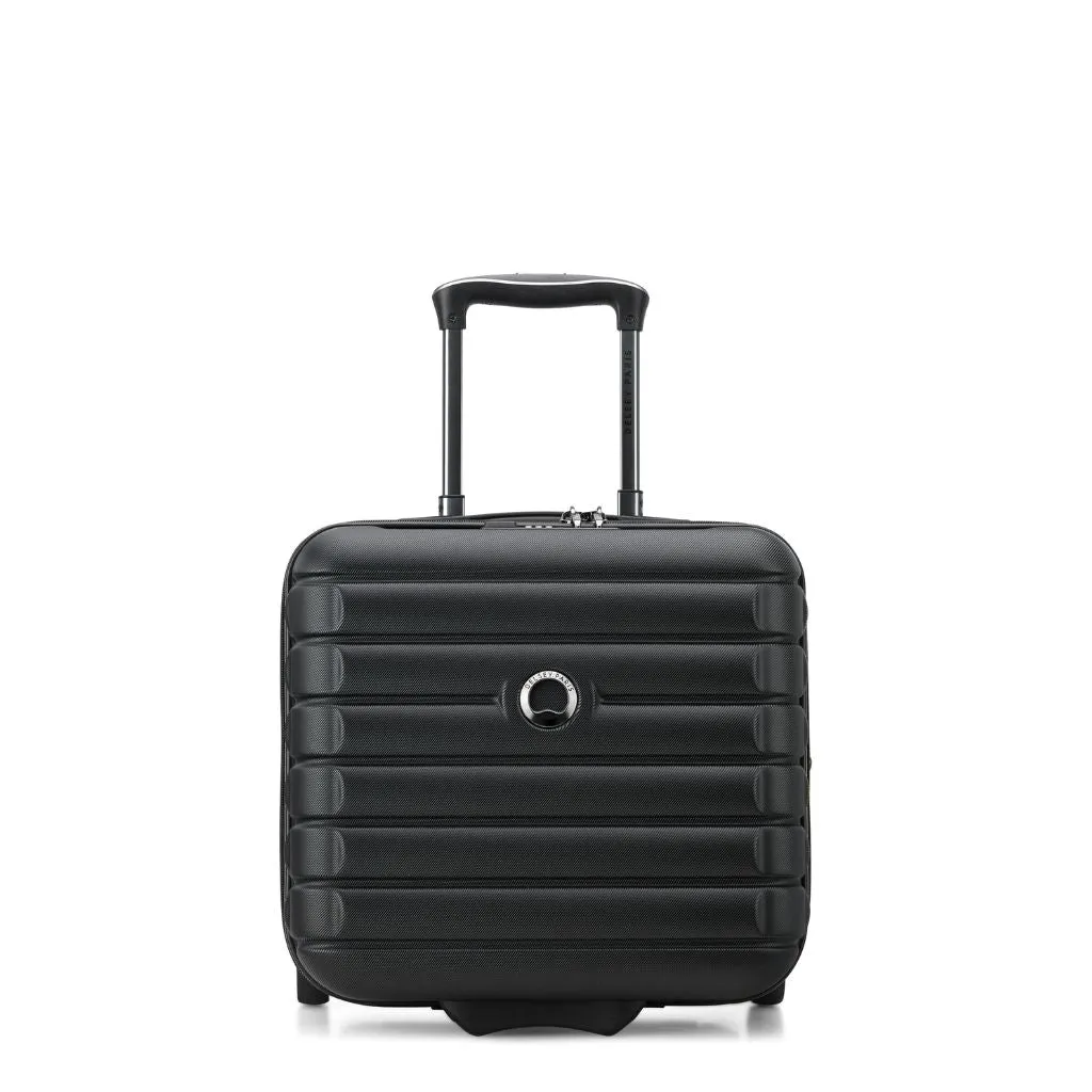 Delsey Shadow Underseat 2 - Wheel Cabin Luggage - Black