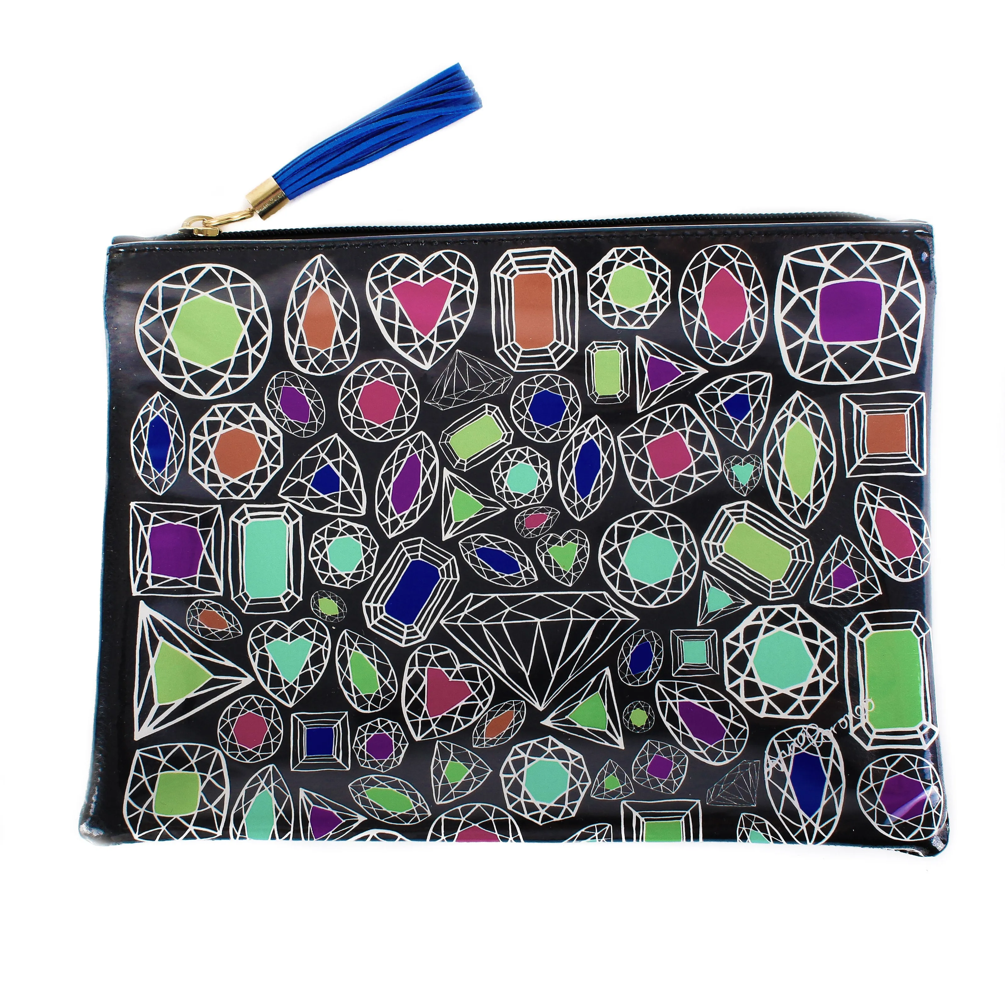 Diamonds Travel Clutch