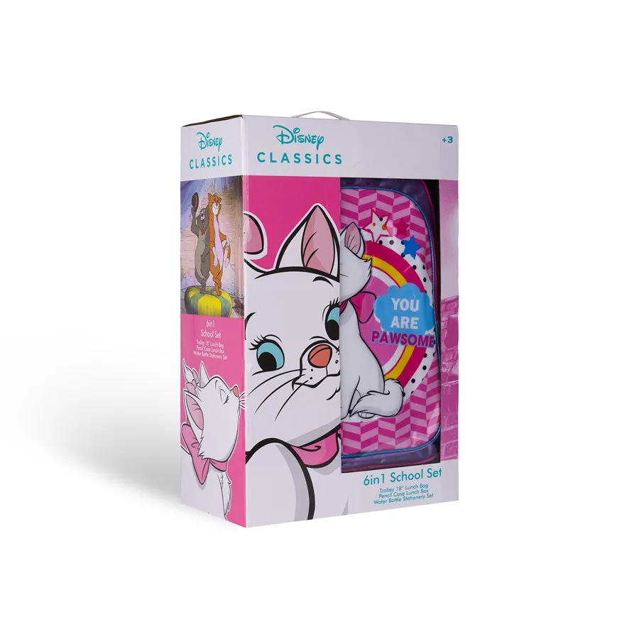 Disney Marie You Are Pawsome 6in1 Box Set 18"