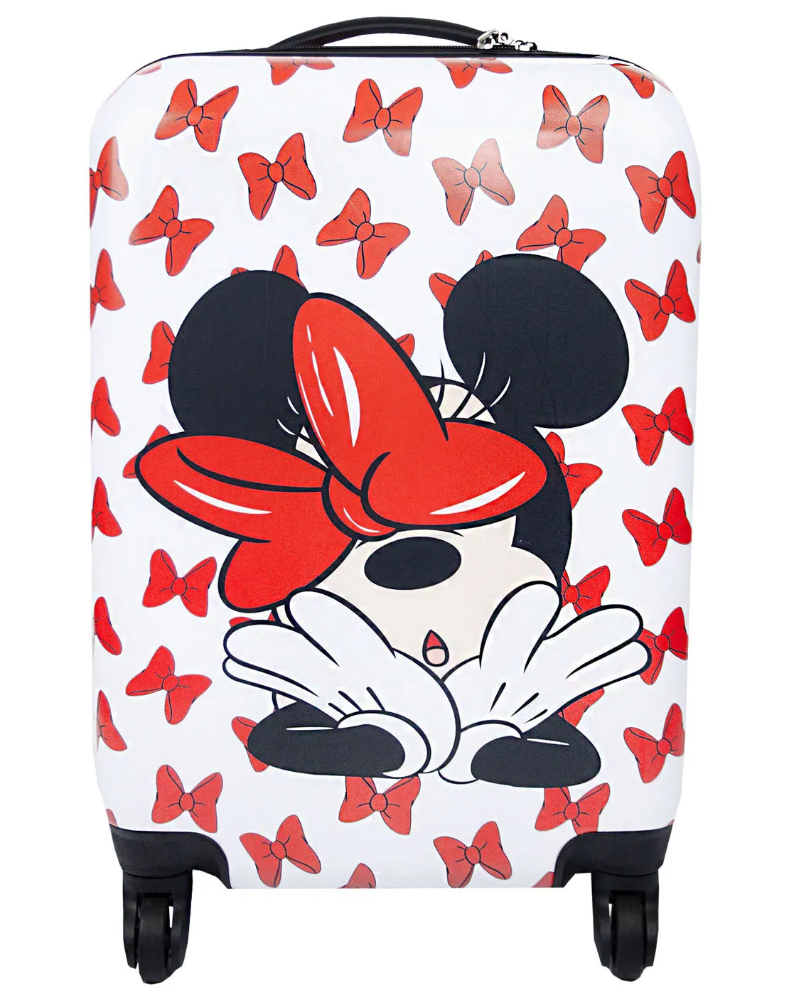 Disney Minnie Mouse Hard Cover Carry on Trolley Suitcase Luggage 53.5cmx33cmx22cm