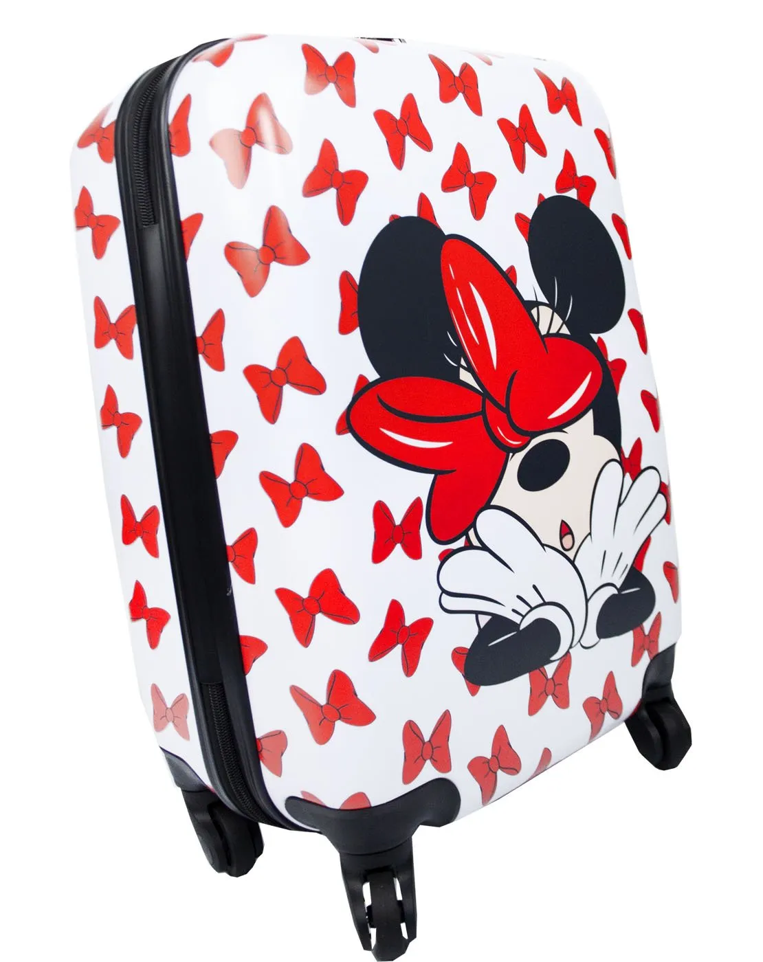 Disney Minnie Mouse Hard Cover Carry on Trolley Suitcase Luggage 53.5cmx33cmx22cm