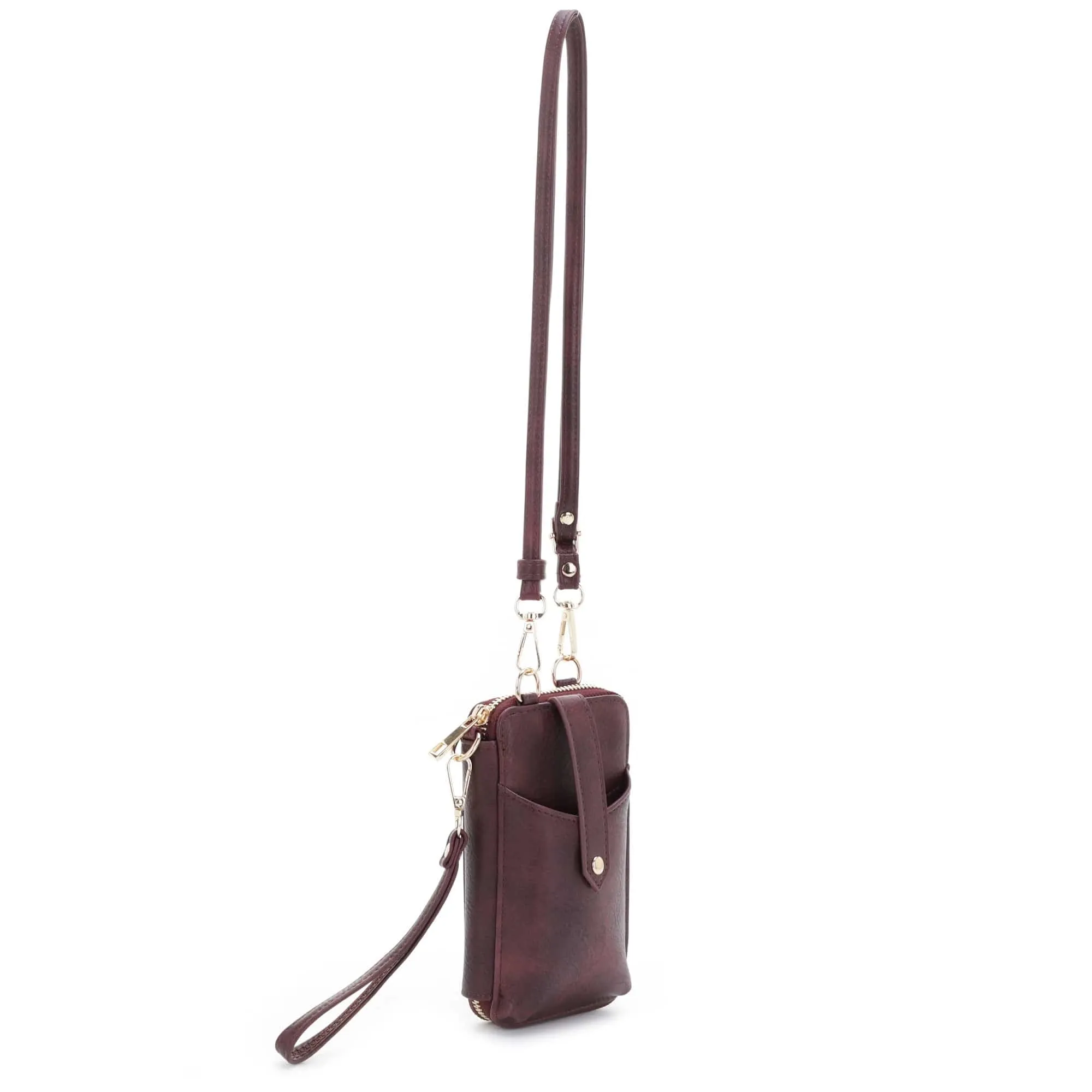 DJ60114 Cell Phone Wallet Crossbody Bag