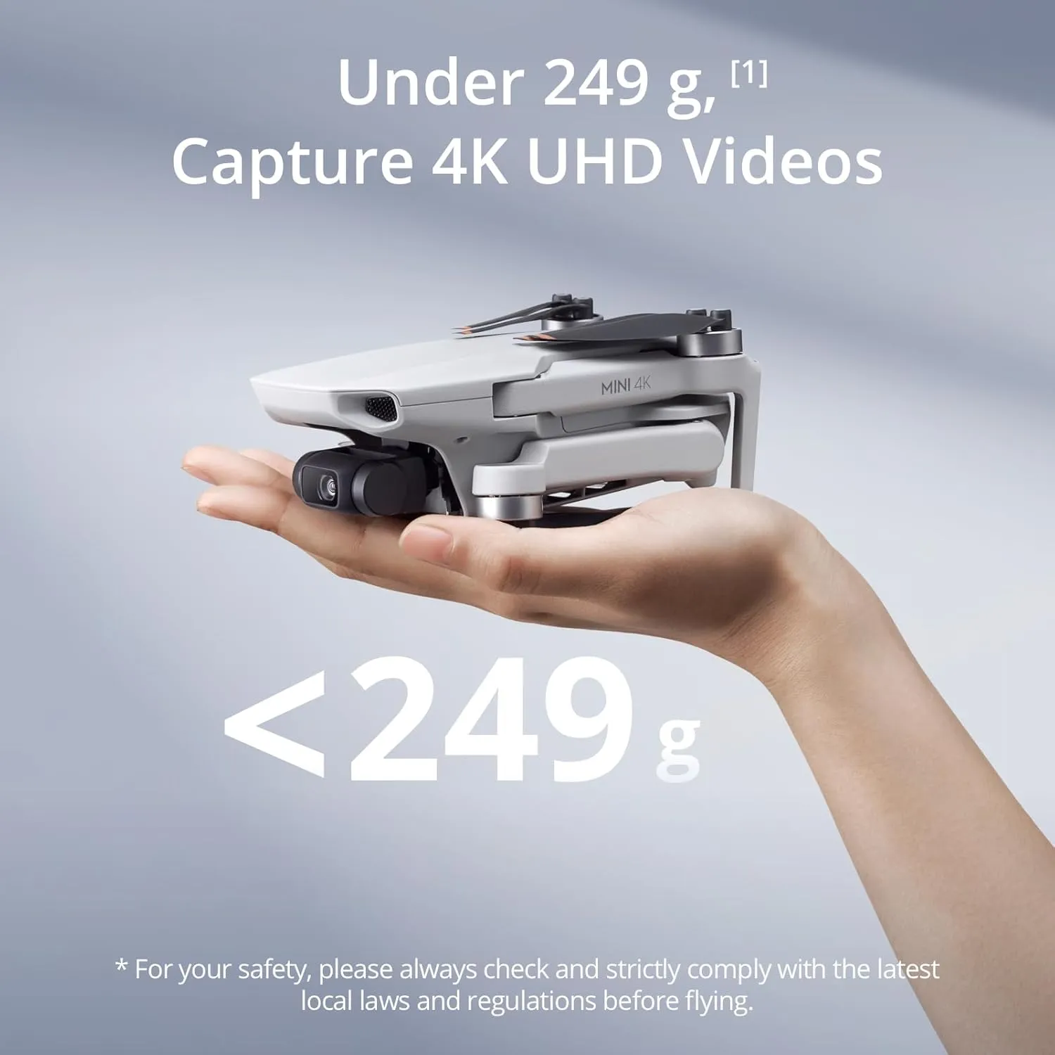 DJI Mini 4K Drone Fly More Combo - Ultra-Light 249g, 4K UHD Camera, 3-Axis Gimbal, 10km Video, 93-Min Flight Time, Auto Return, 3 Batteries, QuickShots