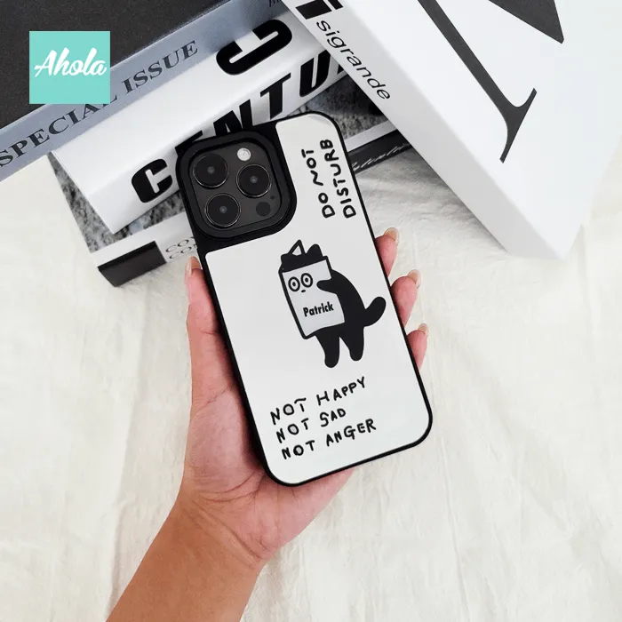 【Do Not Disturb】Protective Mirror Phone Case 全包邊鏡面名字電話殼