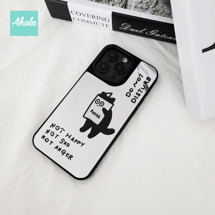 【Do Not Disturb】Protective Mirror Phone Case 全包邊鏡面名字電話殼