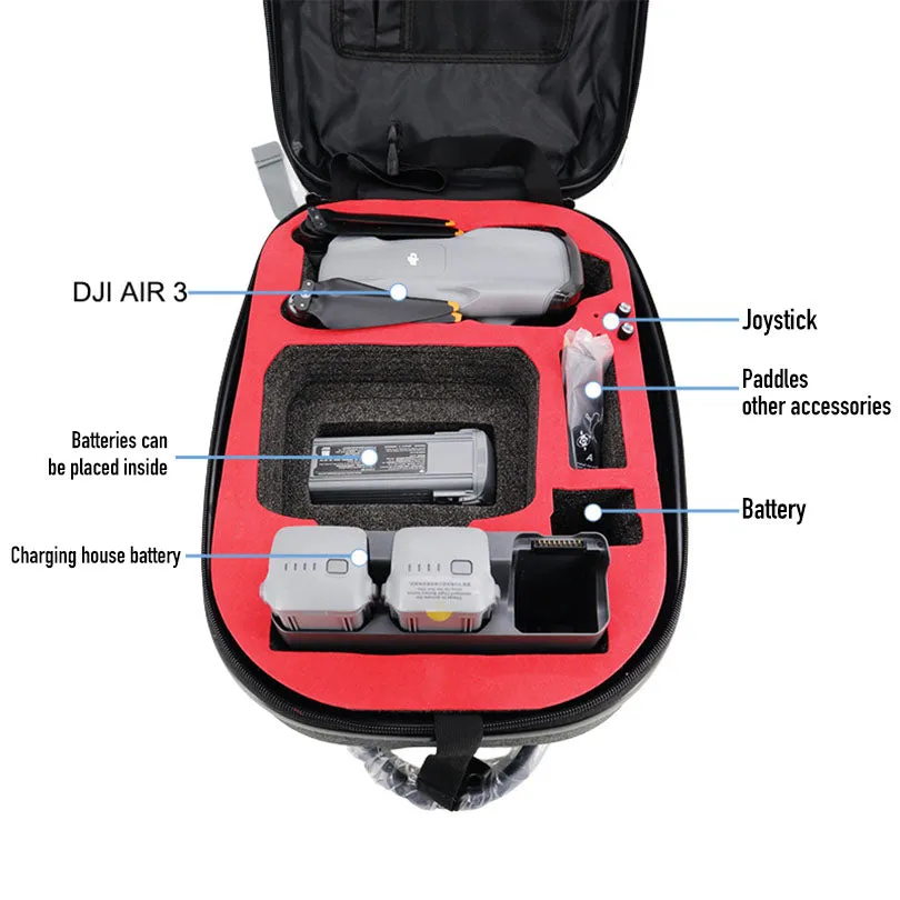 Drone Storage bag backpack for DJI Air3 drone quadcopter