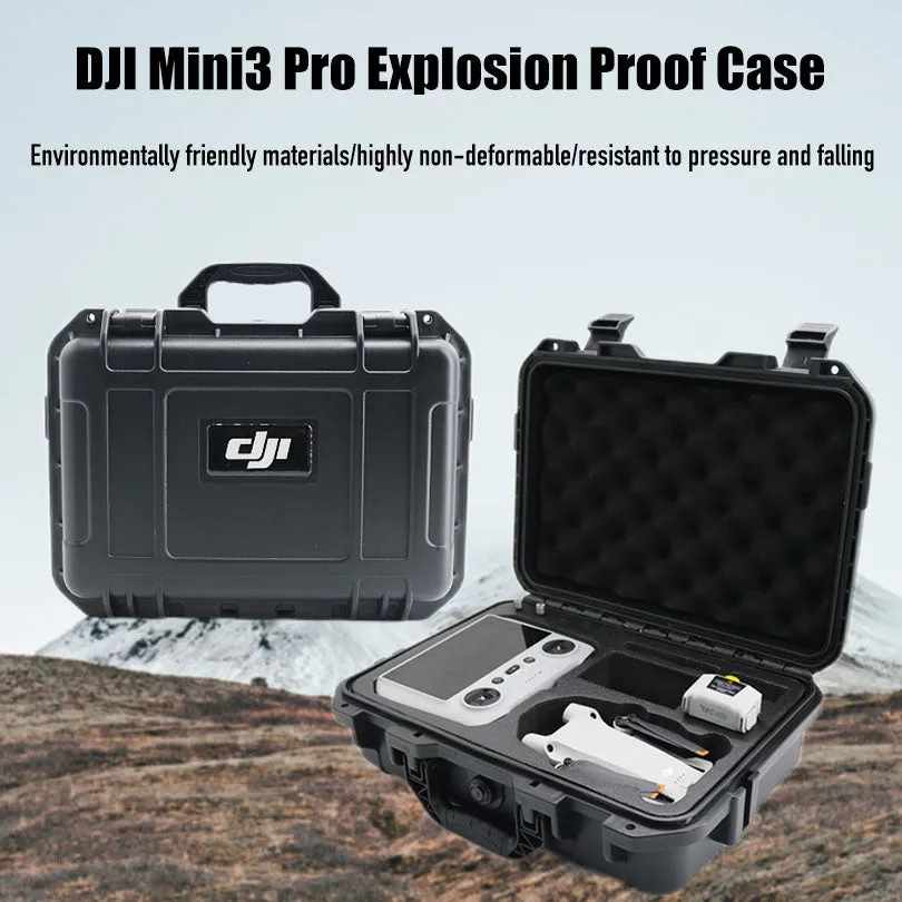 Drone storage bag explosion proof case for DJI Mini3 Pro drone quadcopter