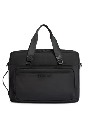 DSQUARED2 Executive Black Cordura Briefcase