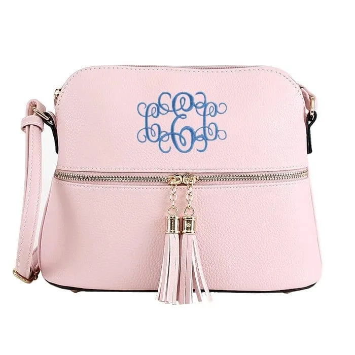 DX93031 HY3031 Dome Fashion Crossbody Bag with Tassel