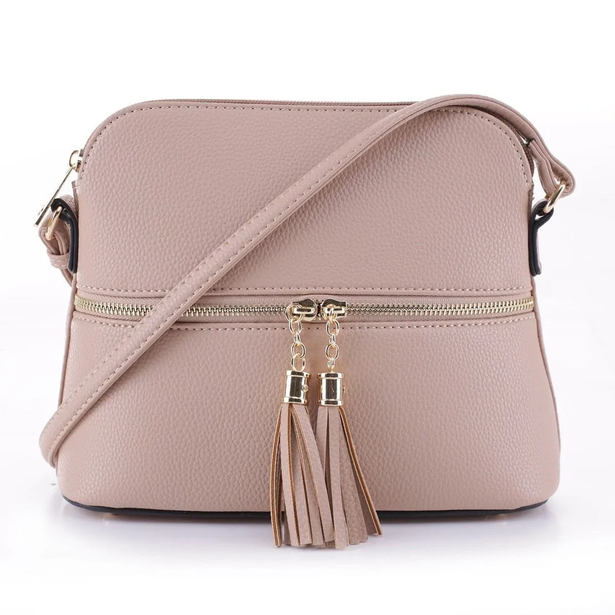 DX93031 HY3031 Dome Fashion Crossbody Bag with Tassel