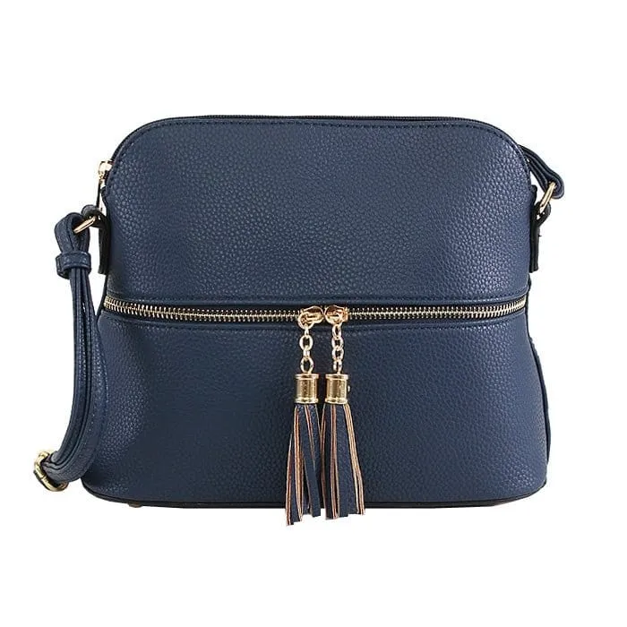 DX93031 HY3031 Dome Fashion Crossbody Bag with Tassel