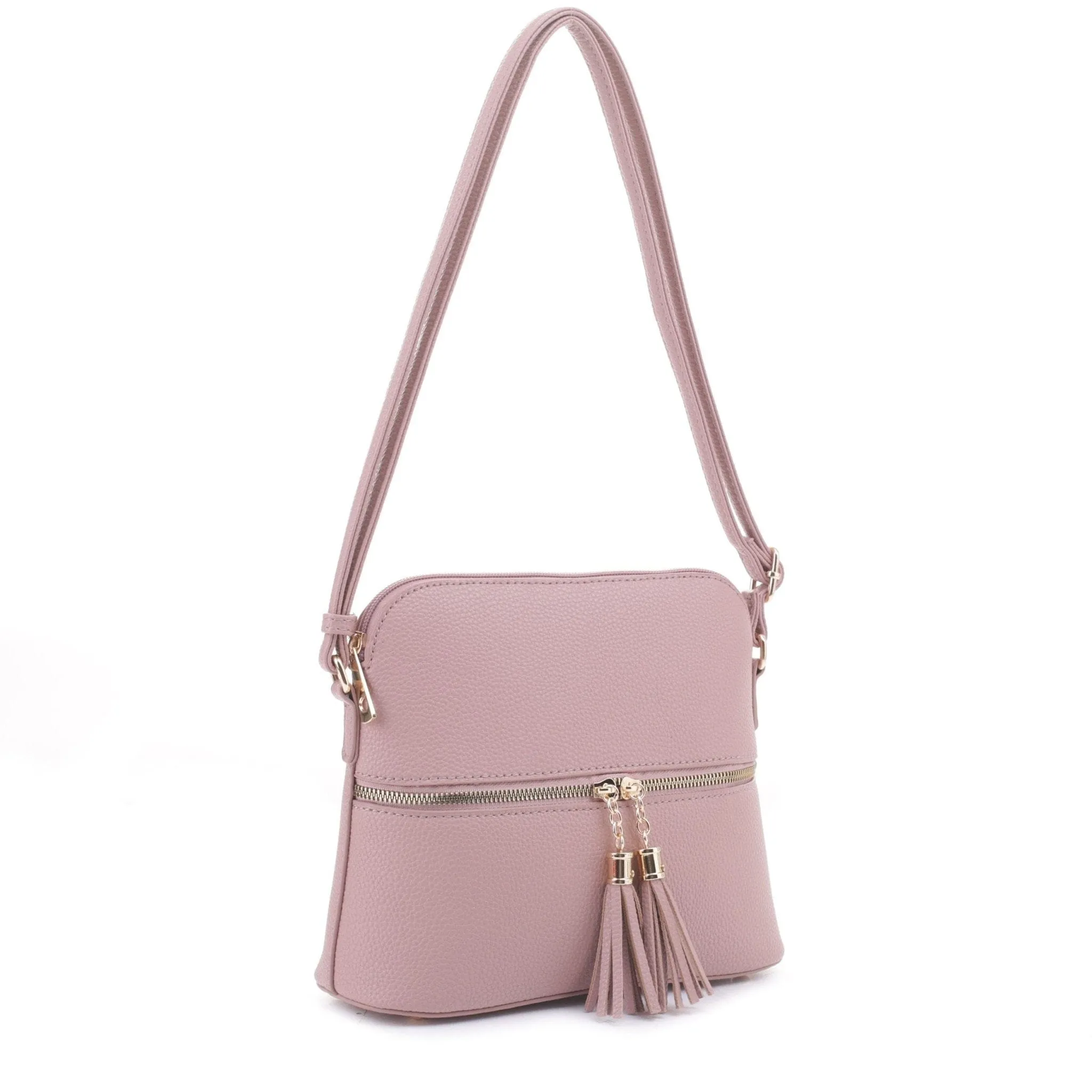 DX93031 HY3031 Dome Fashion Crossbody Bag with Tassel