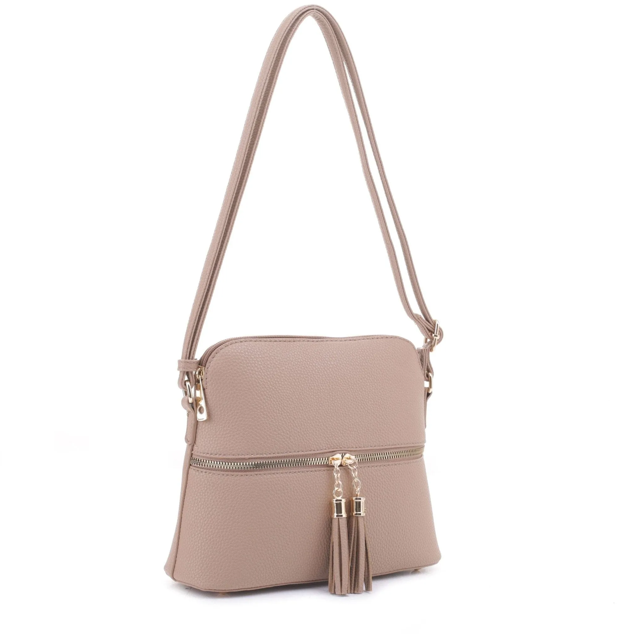 DX93031 HY3031 Dome Fashion Crossbody Bag with Tassel