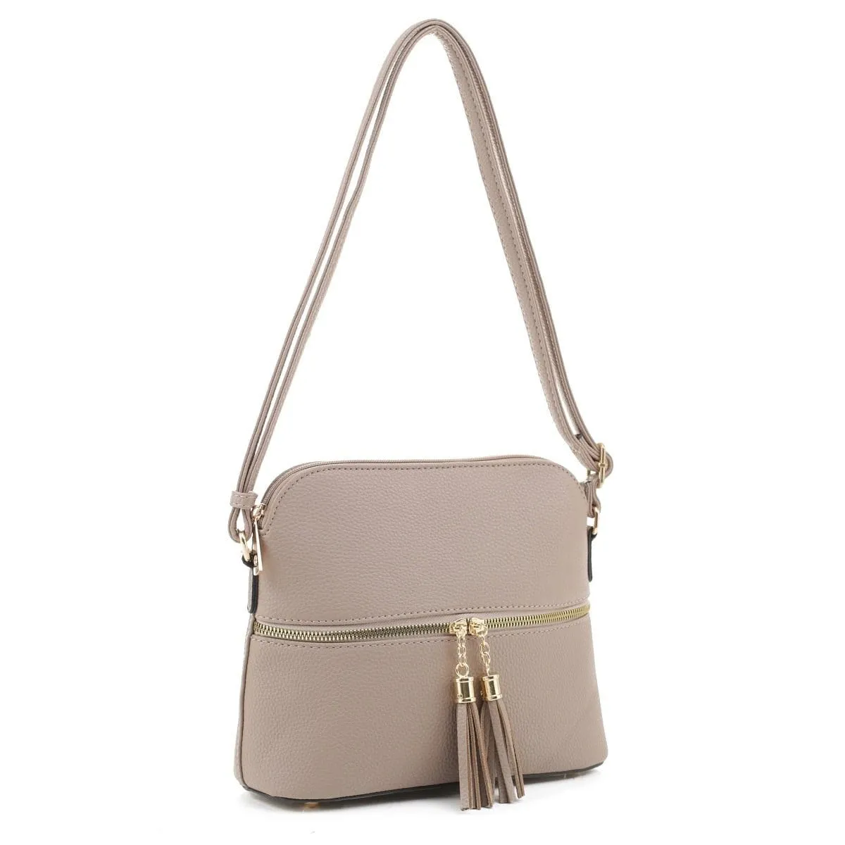 DX93031 HY3031 Dome Fashion Crossbody Bag with Tassel