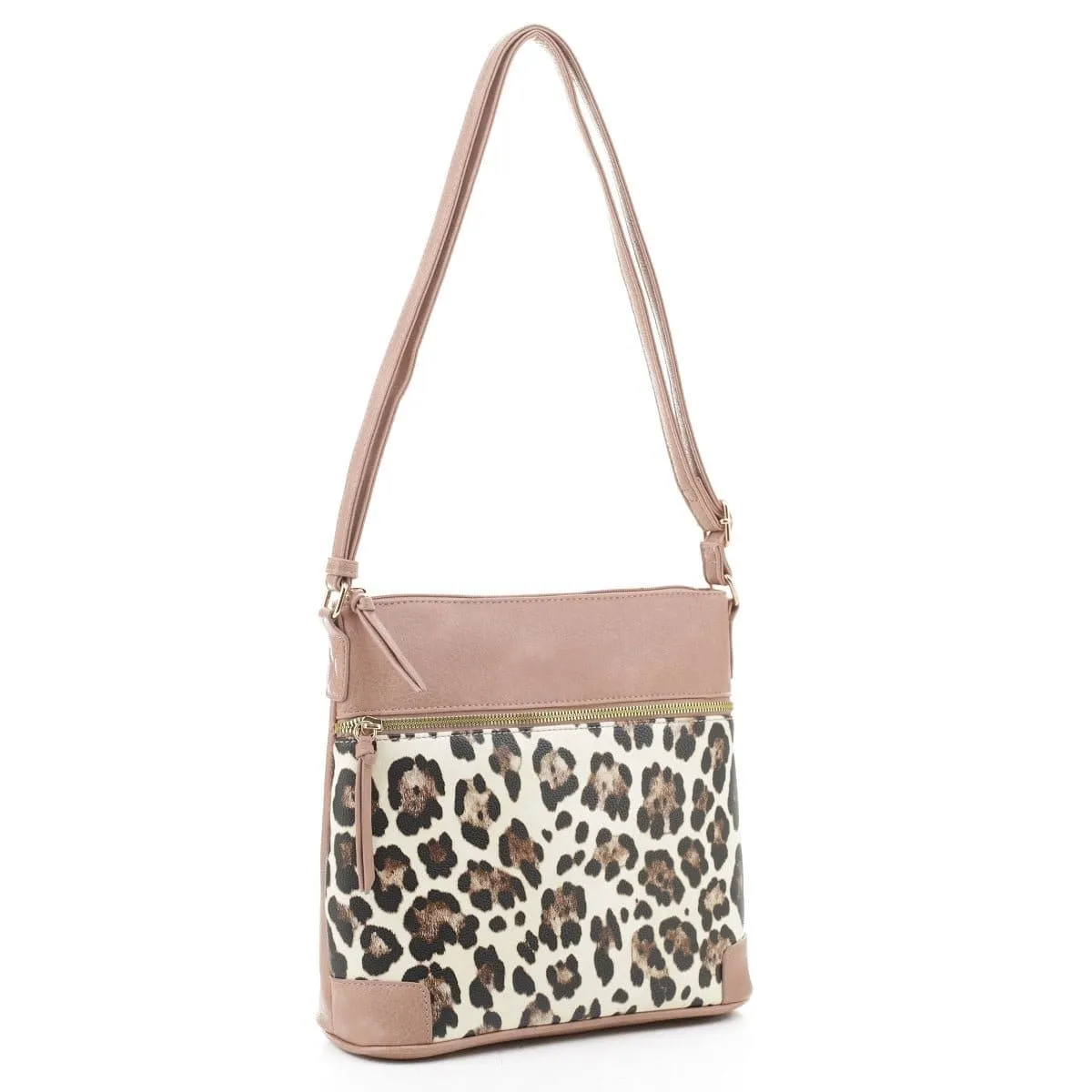 EJ91479 Leopard Crossbody