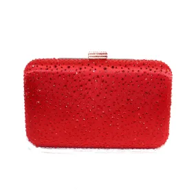 Elizabeth Mason Couture Rhinestone Evening Clutch