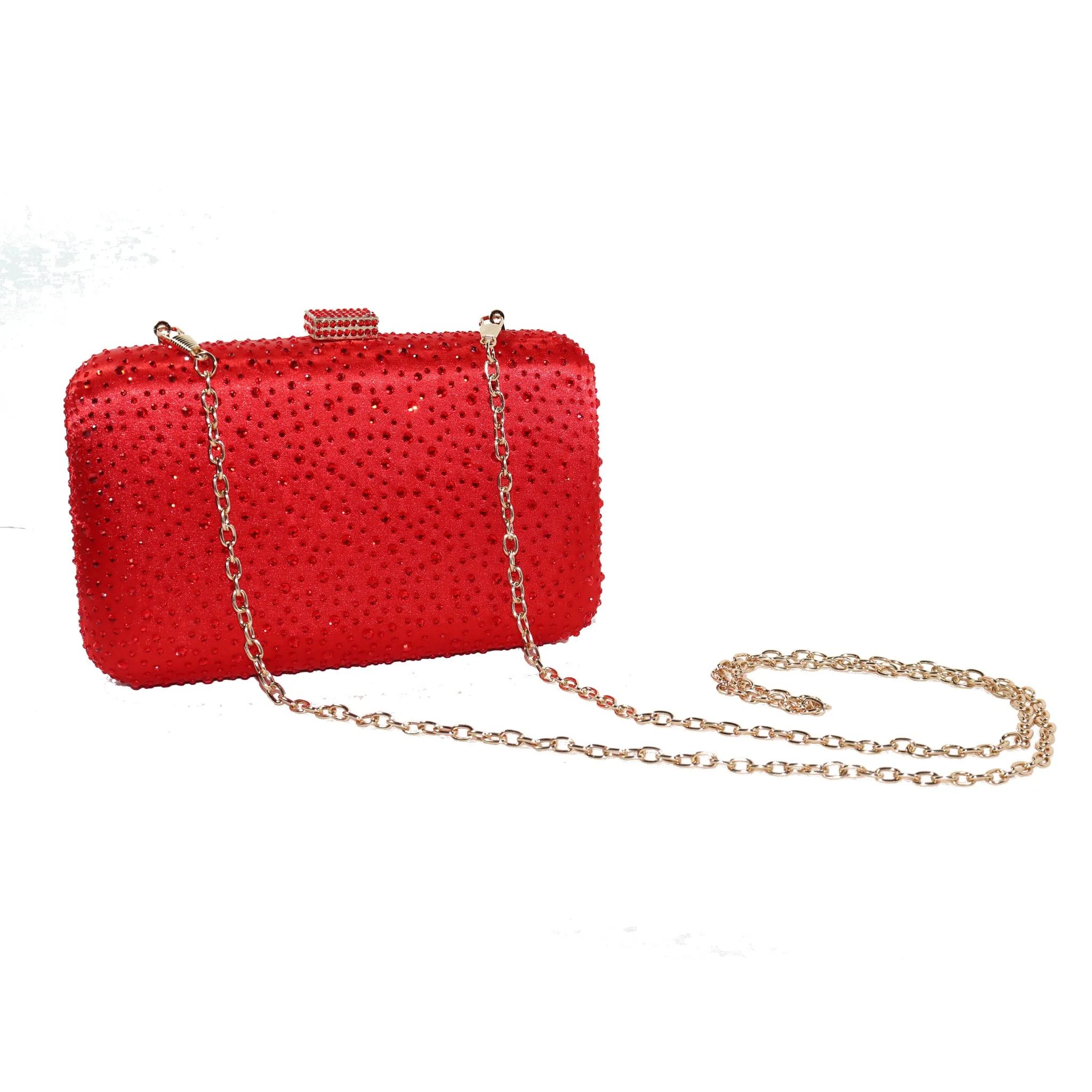 Elizabeth Mason Couture Rhinestone Evening Clutch