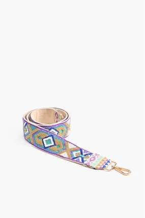 Embellished Crossbody Strap-Luxe Lilac