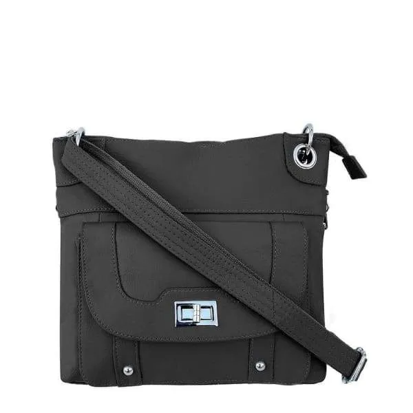 Essential Leather Lockable Crossbody Conceal Carry Purse