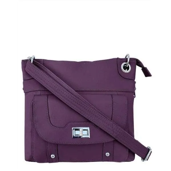 Essential Leather Lockable Crossbody Purse