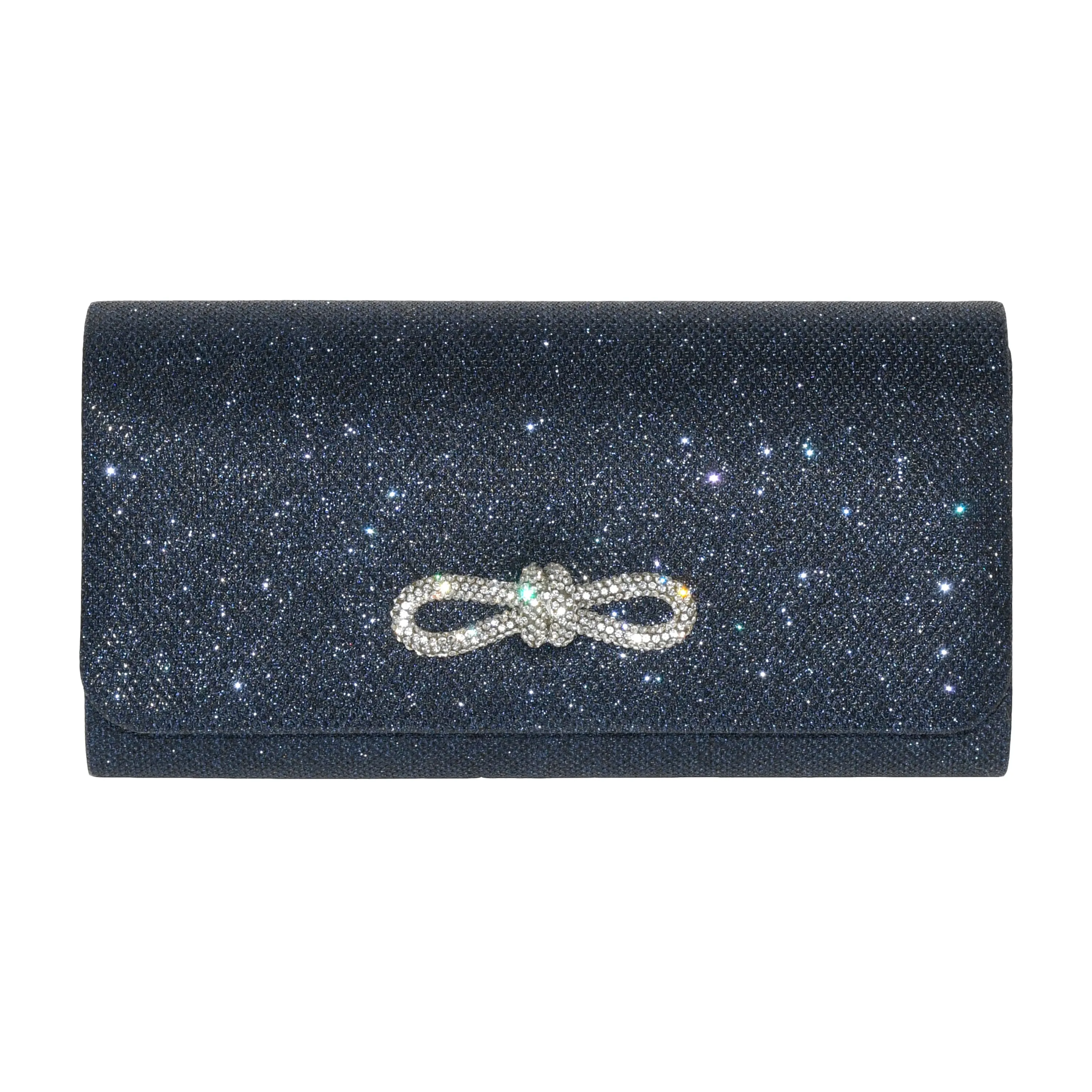 Evening Bag with Glitter Bow