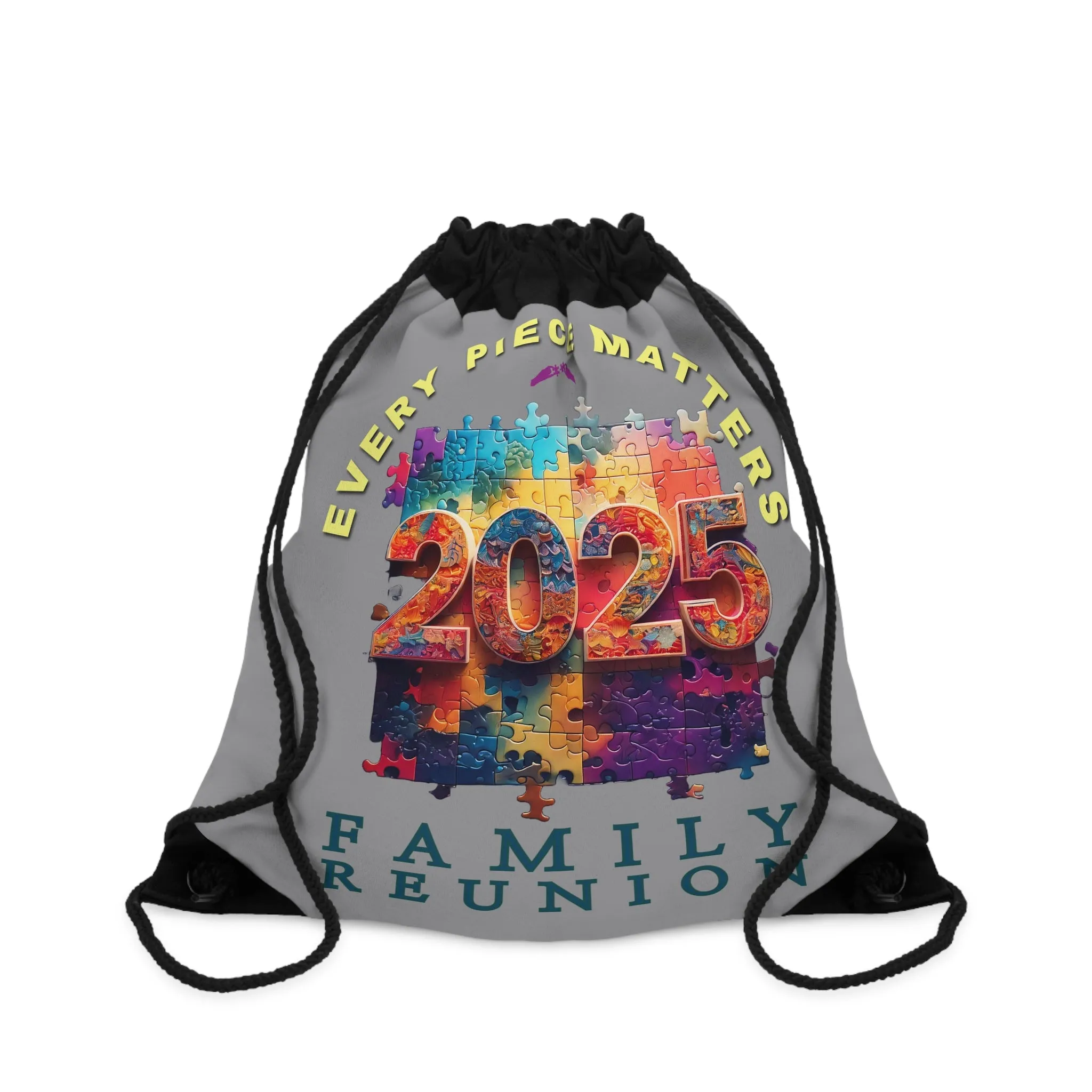 Family Reunion Drawstring Bag - Every Piece Matters