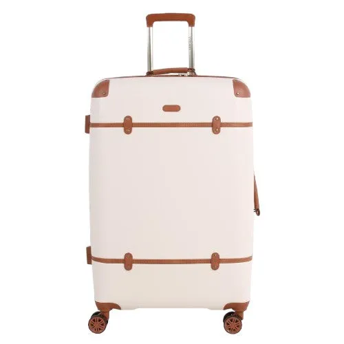 Fantana ABS With PC LICHEE Pattern 4 Wheel Spinner Trolley Case - 24" Medium