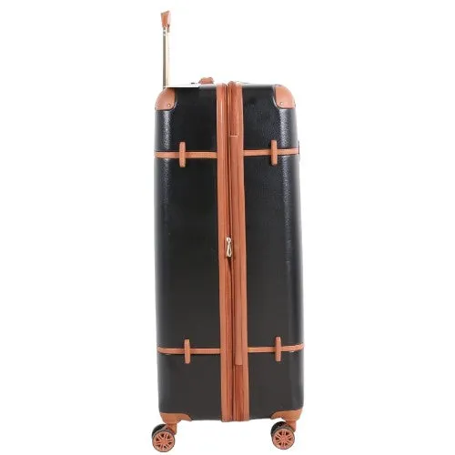 Fantana ABS With PC LICHEE Pattern 4 Wheel Spinner Trolley Case - 24" Medium