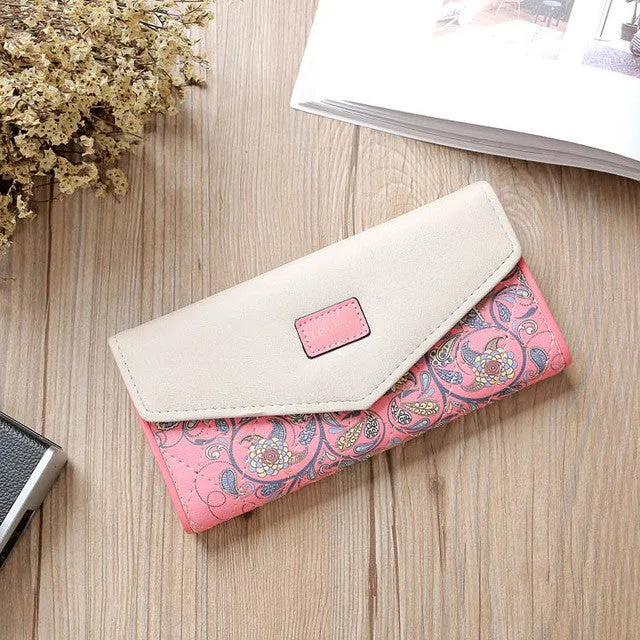 Fashion Clutch Pencil Phone Zipper PU Leather Change For Lady Girl Women Coin Purse Case Holder Wallet Female Bag Pouch Brand