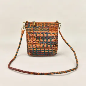 Fashion Handmade Leather Woven Bag Beach Bag