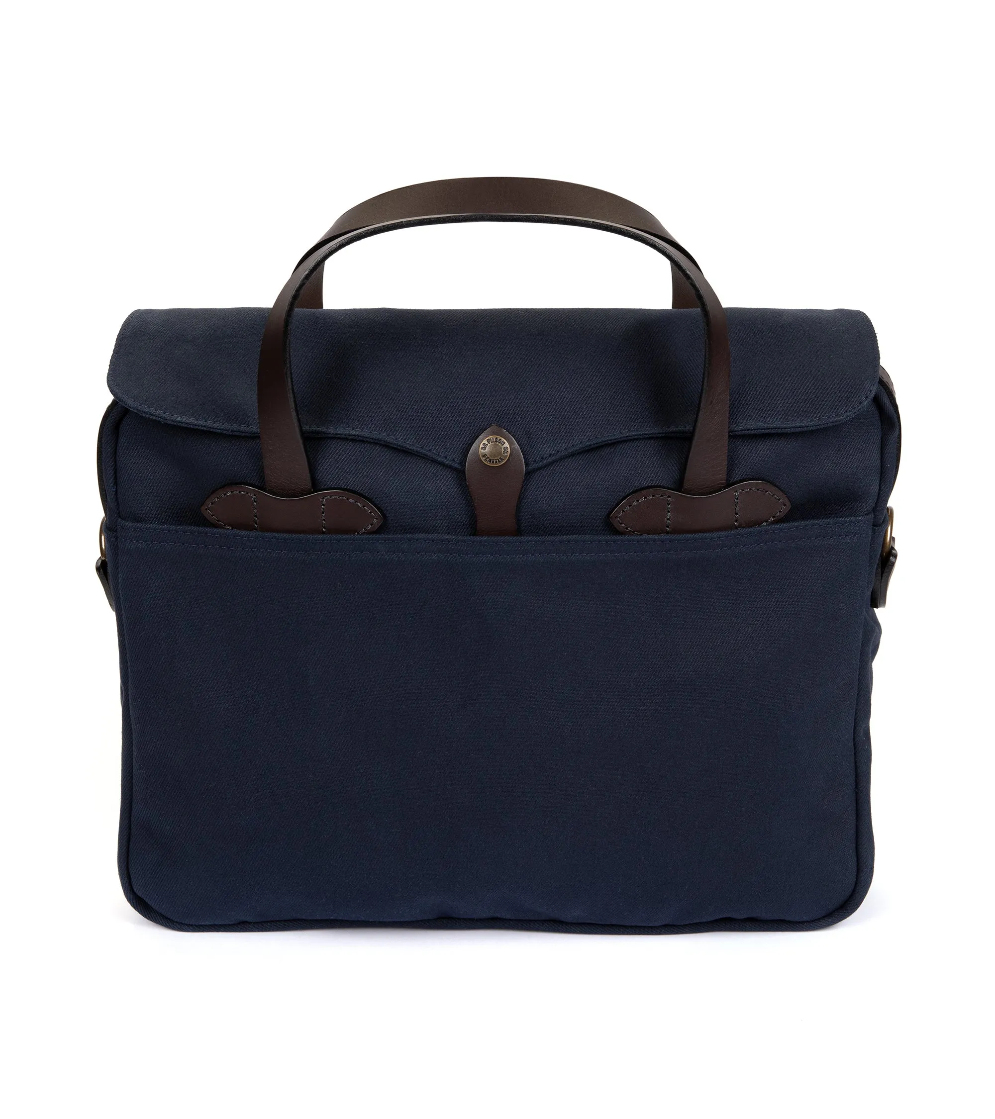 Filson Rugged Twill Briefcase: Navy