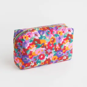 Fleur Floral Cosmetic Bag