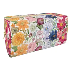 Floral Cosmetic Bag - LARGE