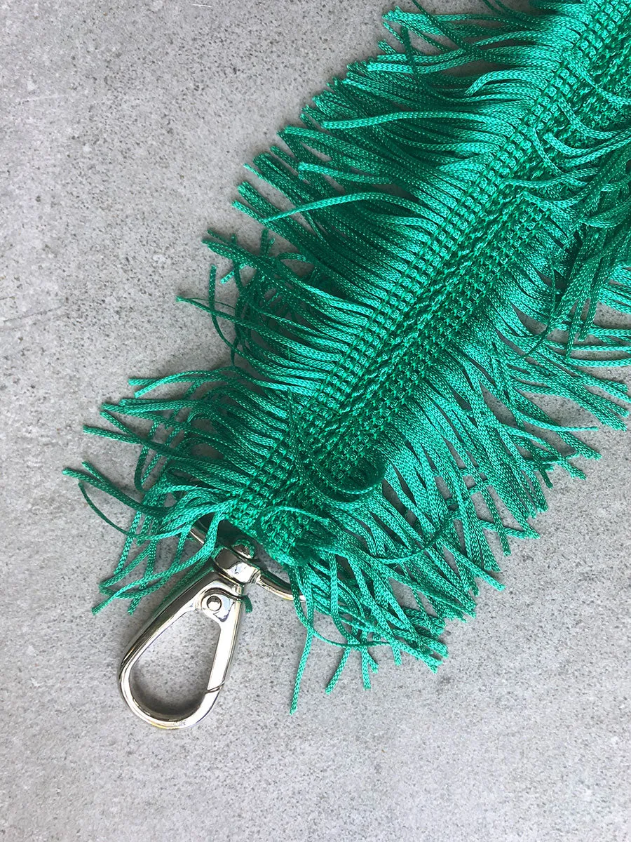 Fringe Strap, Green