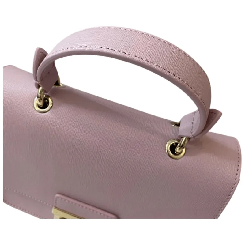 Furla Bella Mini Top Handle Bag - Quarzo Rosa Pink