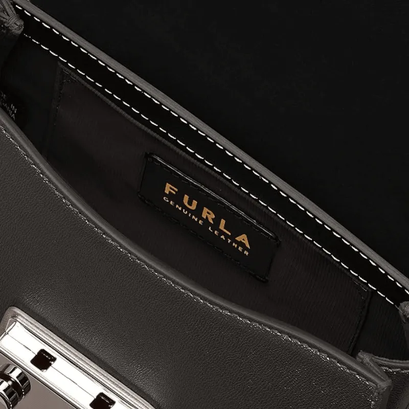 Furla Metropolis Mini Crossbody Round - Color Rutenio