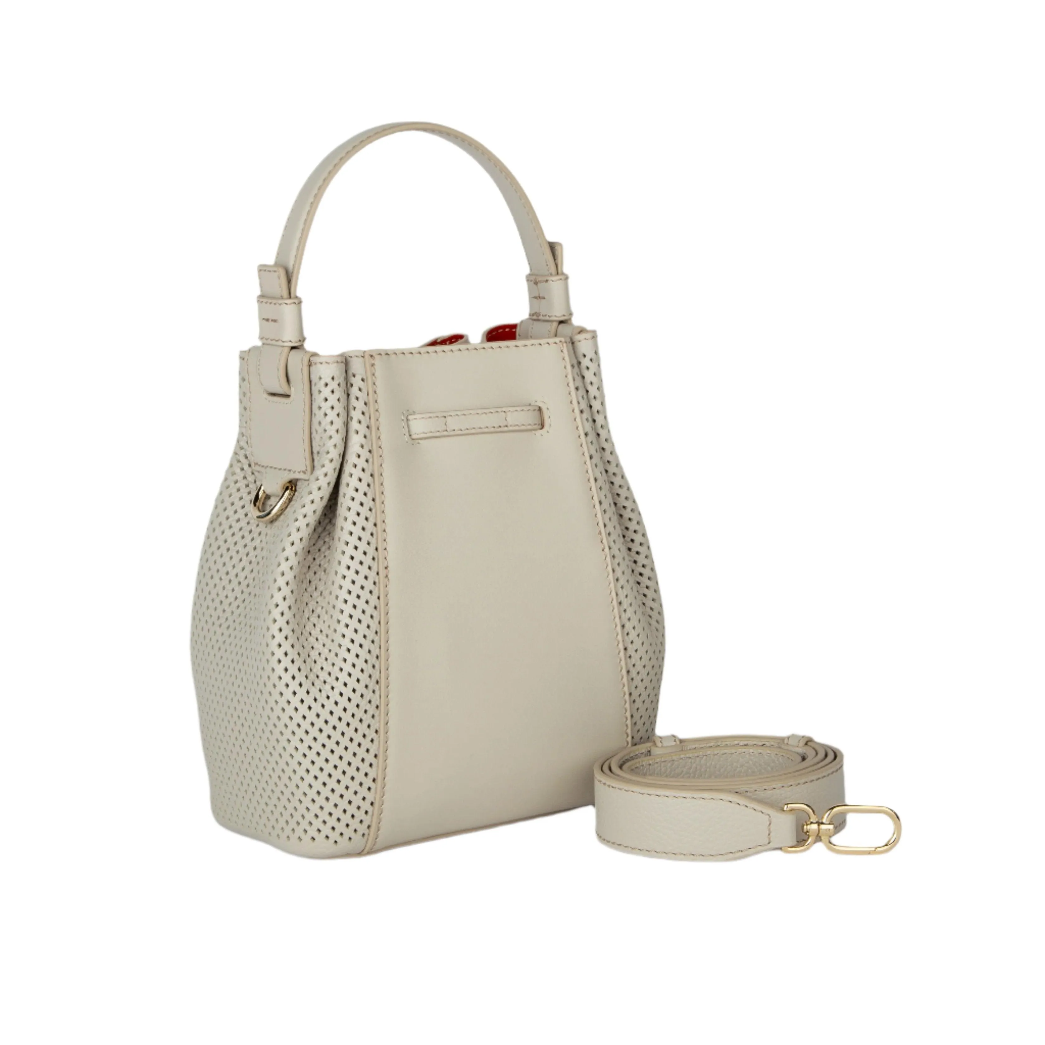 Furla Miastella Mini Bucket Bag - Off White