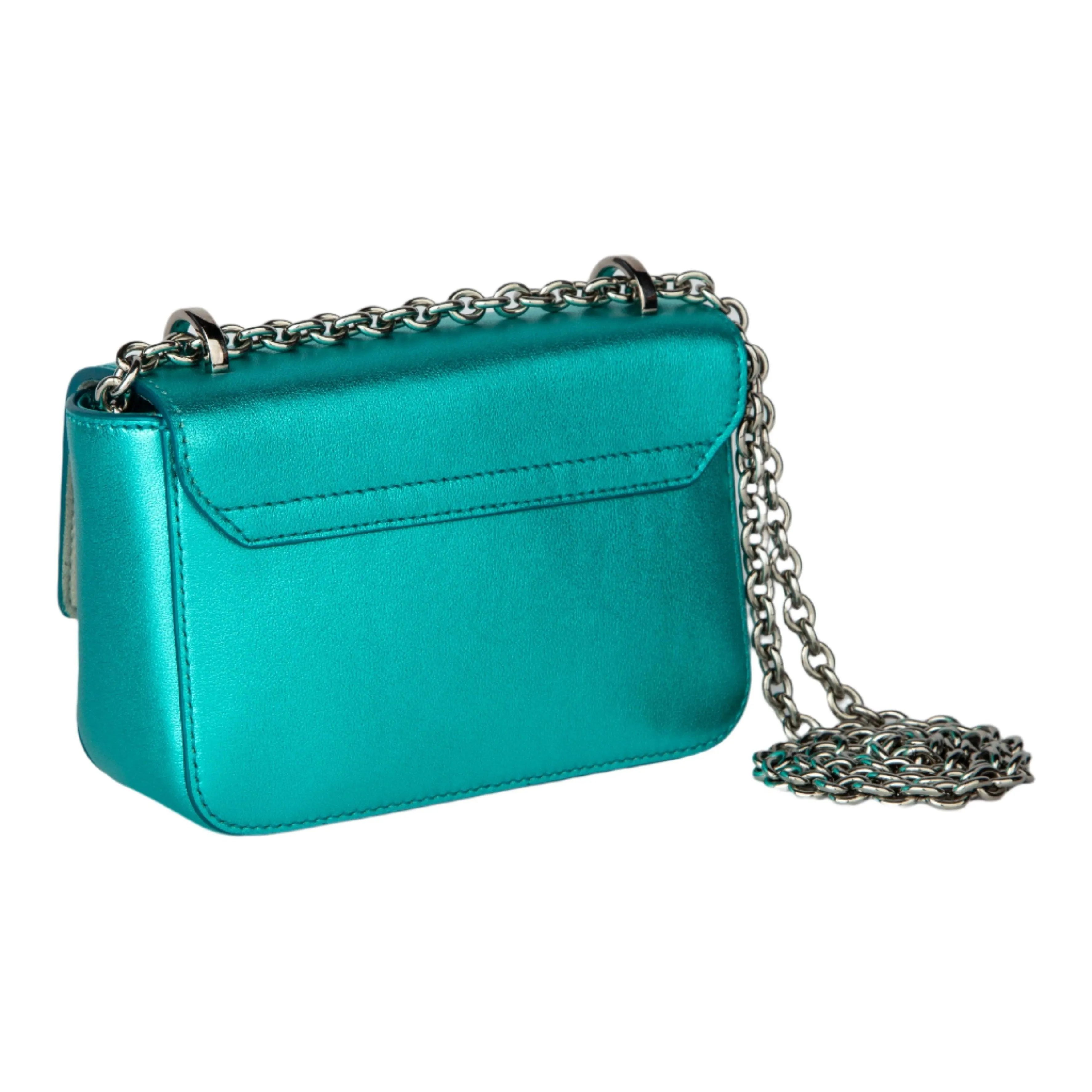 Furla Mini Metropolis Crossbody - Blue Metal