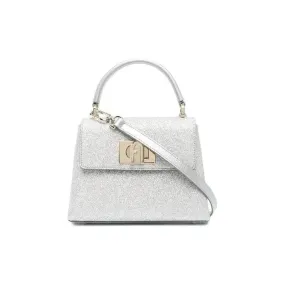 Furla Mini Top Handle - Ares Uni Color Silver and Light Gold