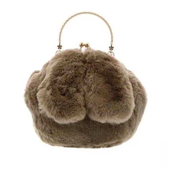 Furry Bunny Purse